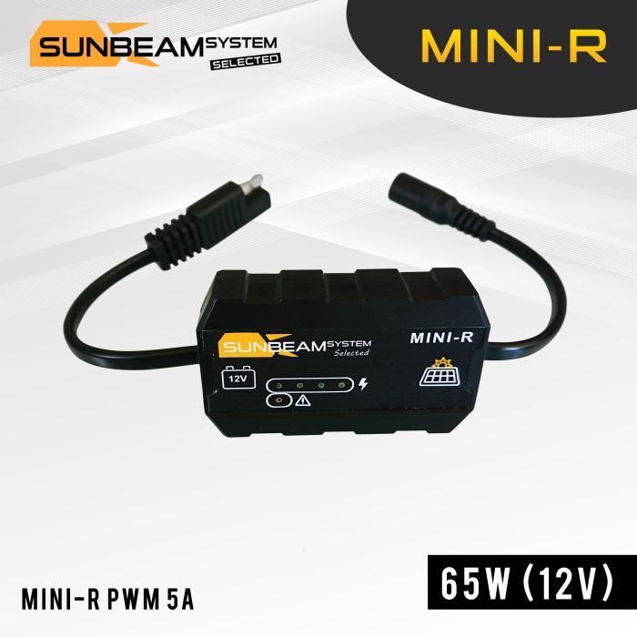 SUNBEAMsystem-sunbeam-system-compact-in-line-charge-regulator-for-solar-panel-battery-MINI-R_COVER MINI-R – SOLAR CHARGE CONTROLLER - Image 1