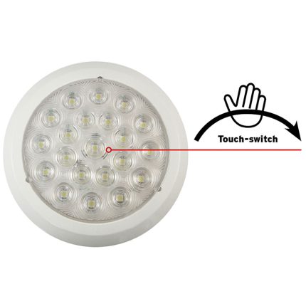 Waterproof LED Touch-switch Lamp for 12 V/24 V