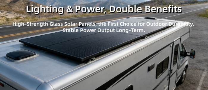 100W (1160*450*30mm) Double-sided Solar panel - Image 3