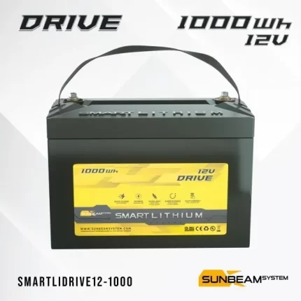 SMART LITHIUM Drive – 12V 1000Wh