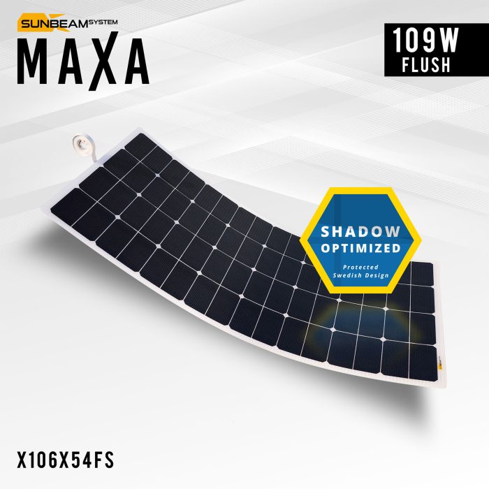 MAXA 109W – FLUSH SOLAR PANEL - Image 1