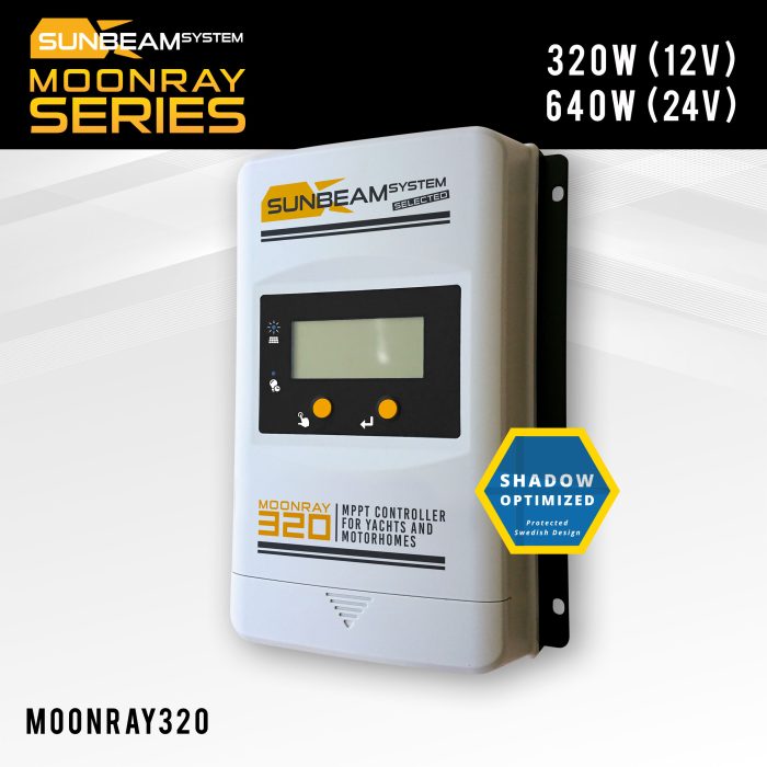 SUNBEAMsystem-sunbeam-system-solar-charge-regulator-for-solar-panel-MoonRay-320-320W-24V-MPPT-cover MOONRAY 320 SOLAR CHARGE CONTROLLER - Image 1