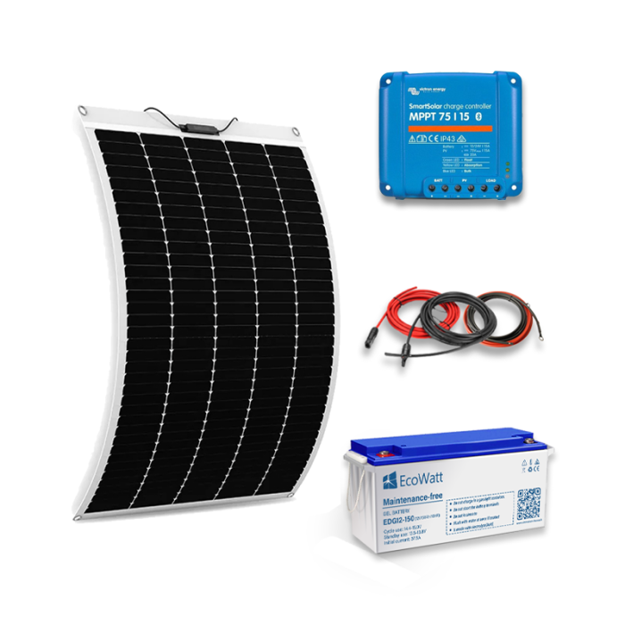 kit solar 12v 180watt - Image 1