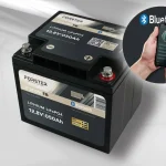 FORSTER 50Ah 12.8V Lithium Fishing Battery | BMS | Smart Bluetooth | IP67
