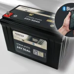 FORSTER 50Ah 25.6V Lithium Fishing Battery | BMS | Smart Bluetooth | IP67