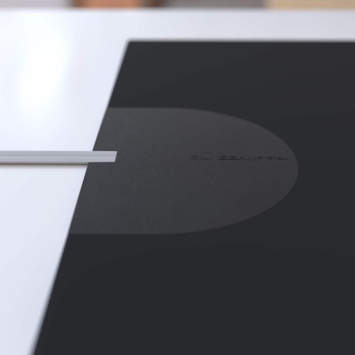 SUNBEAMsystem-sunbeam-system-Solar-Panel-Tough-Black_flush_cable_detail-side TOUGH BLACK 114W - Image 9