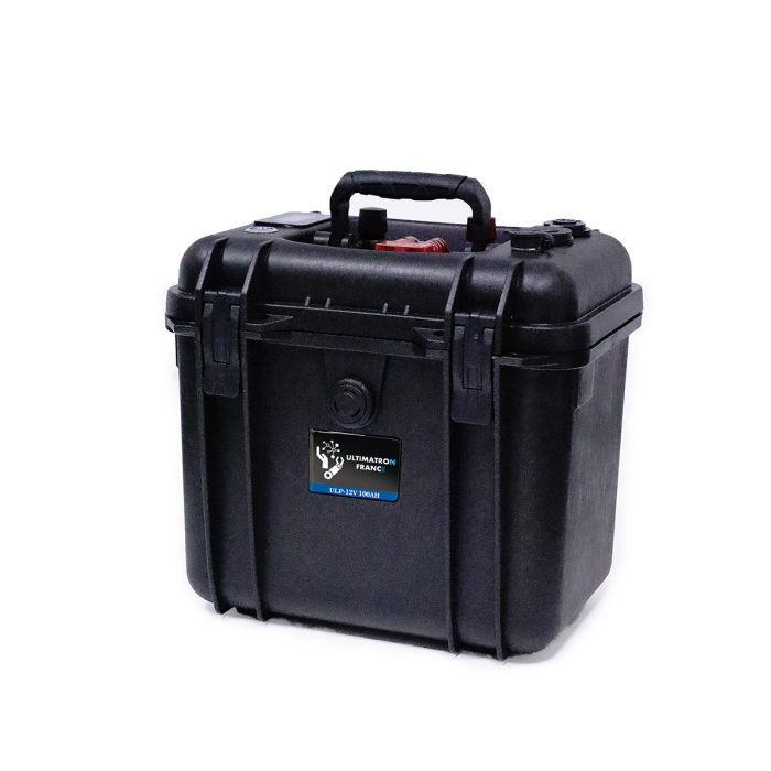 Waterproof  portable battery ULP-12-100 + battery charger - Image 3