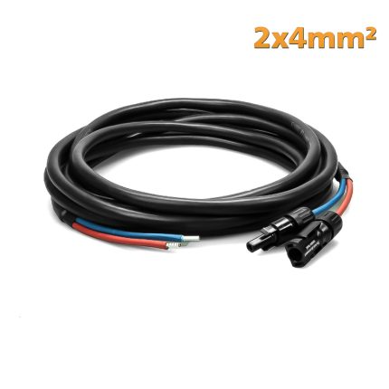 PV CABLES SET 2x4 with MC4