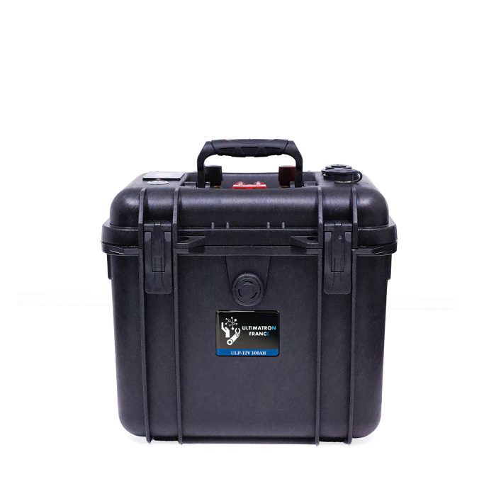 Waterproof  portable battery ULP-12-100 + battery charger - Image 4