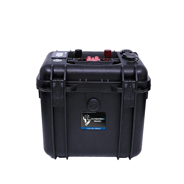 Waterproof  portable battery ULP-12-100 + battery charger - Image 5