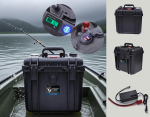 Waterproof portable battery ULP-12-100 + battery charger