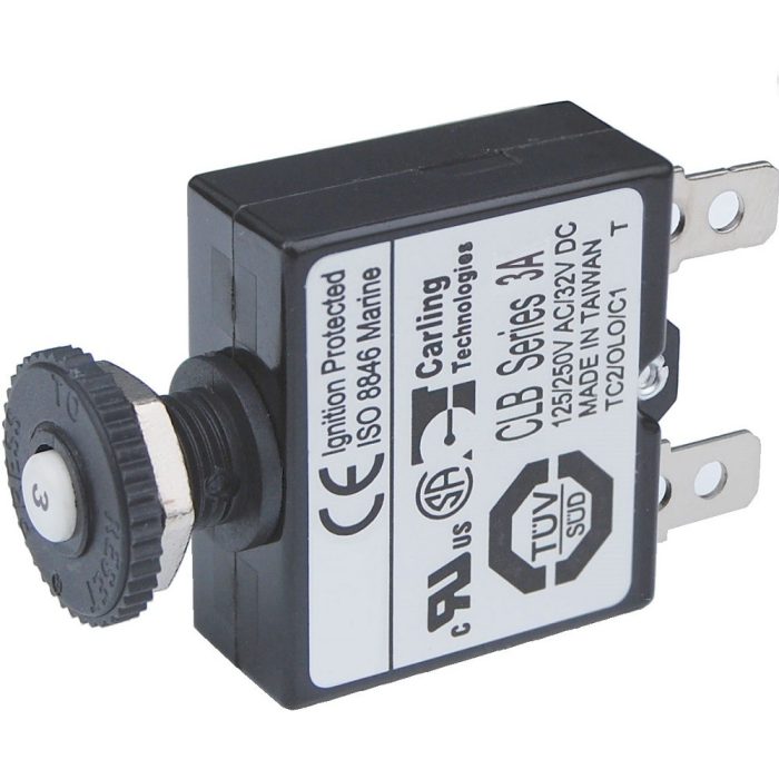 7050 BLUE SEA ΘΕΡΜΙΚΗ PUSH BUTTON 7050 - Image 1