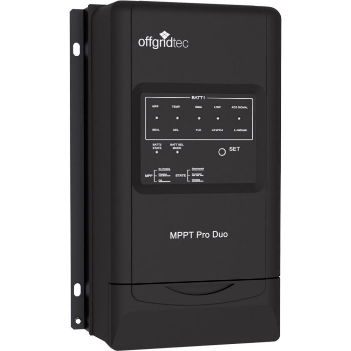 MPPT Pro Duo charge controller 30A 12V 24V for two battery circuits - Image 1
