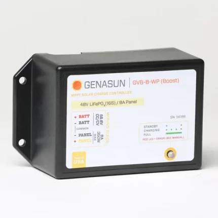 GENASUN WATERPROOF BOOST MPPT – GVB-8 LITHIUM 56.8V