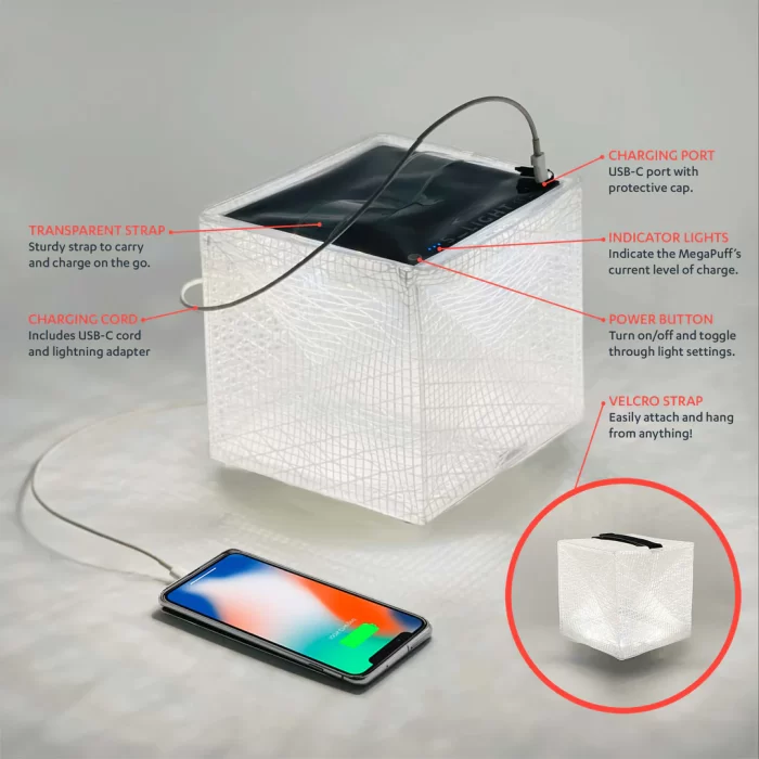 MEGAPUFF™ Solar Lantern & Charger - Image 1