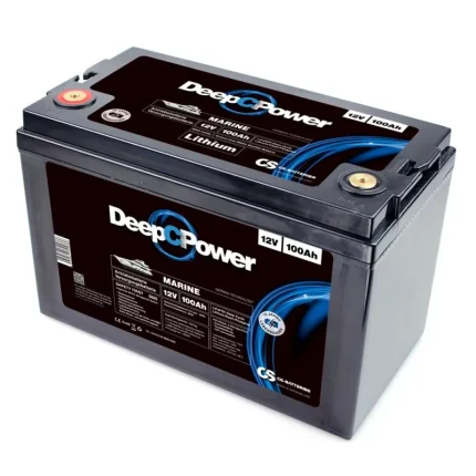 CS 100Ah 12V Lithium LiFePO4 Marine/Boat Battery