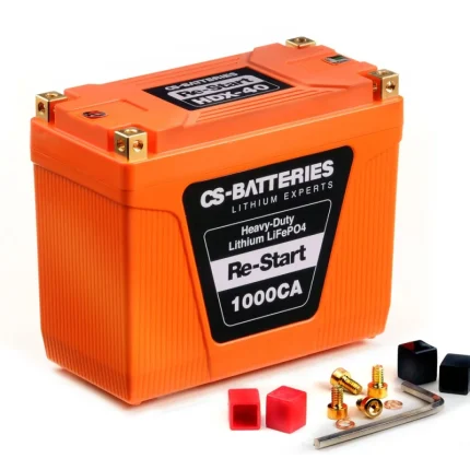 CS 12.8V Lithium 12Ah - 154Wh Heavy-Duty HDX-40 Re-START Starter Battery 1000CA
