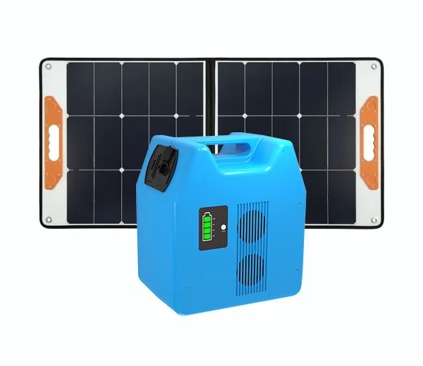 AST100+100 AST1104 Power Station + 100W Portable Solar Panel - Image 1
