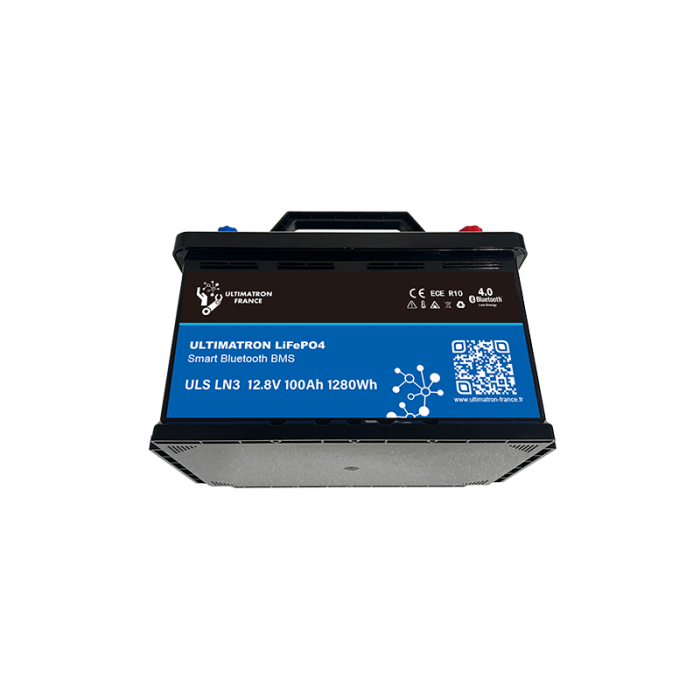 Ultimatron-Batterie-Lithium-12.8V-100Ah-LiFePO4-Smart-BMS-Bluetooth-ULS-12-100-LN3-4 Ultimatron 12.8V 100Ah LiFePO4 LN3 Smart BMS Under Seat Lithium Battery With Bluetooth - Image 8