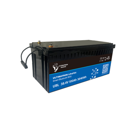 Ultimatron Lithium Battery 36V 100Ah LiFePO4 Smart BMS With Bluetooth