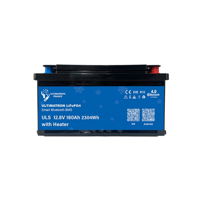 LiFePO4 Smart BMS Under 12.8v 180ah Lithium Battery With Bluetooth & Heater (DIN) - Image 3