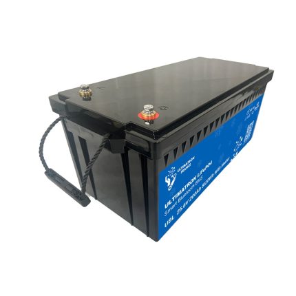 Ultimatron Lithium Battery 25.6V 200Ah 5120Wh LiFePO4 Smart BMS With Bluetooth
