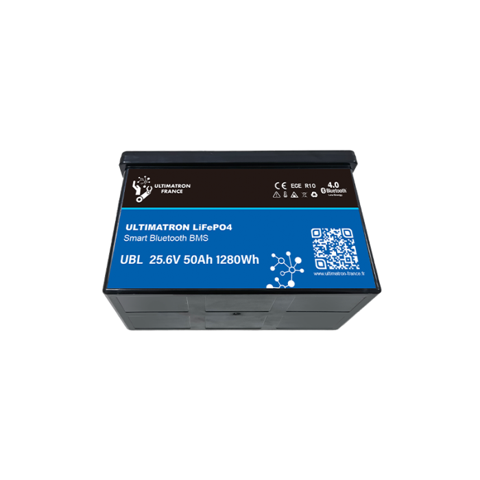 Ultimatron-Batterie-Lithium-25.6V-50Ah-LiFePO4-Smart-BMS-Bluetooth-UBL-24-50-4 Ultimatron Lithium Battery 25.6V 50Ah LiFePO4 Smart BMS With Bluetooth - Image 6