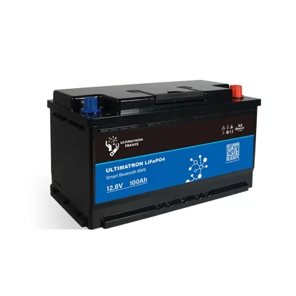 LiFePO4 Smart BMS Under 12.8v 150ah Lithium Battery With Bluetooth & Heater (DIN)
