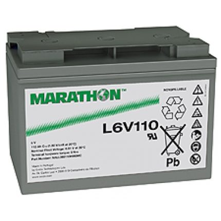 LEAD BATTERY 6V 110AH MARATHON L EXIDE