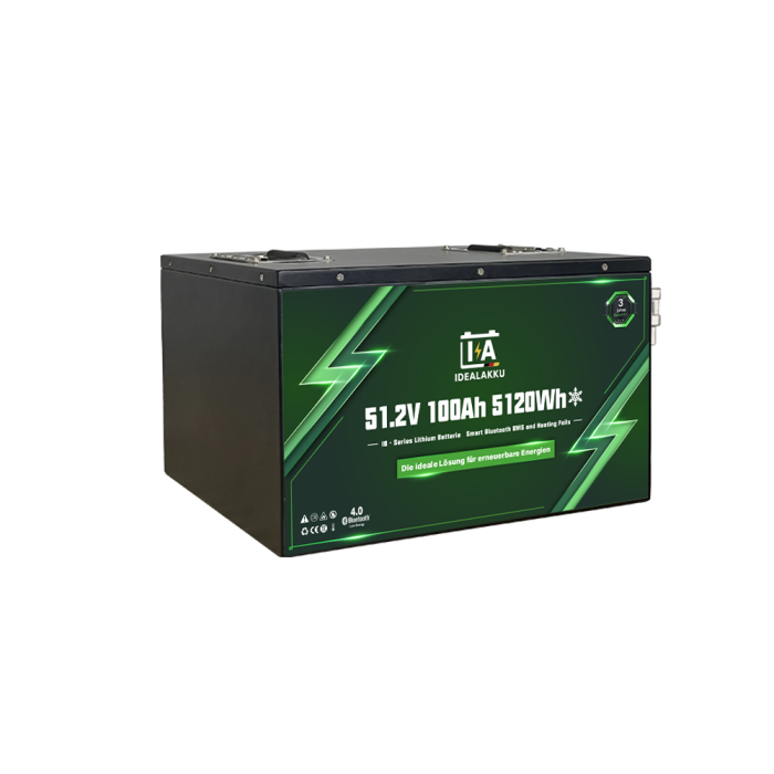 Lithium Battery 48V 100Ah 5120Wh LiFePO4 Smart BMS With Bluetooth - Image 8