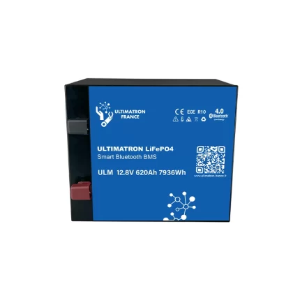 Ultimatron 12.8V 620Ah LiFePO4 Smart BMS Under Seat Lithium Battery With Bluetooth