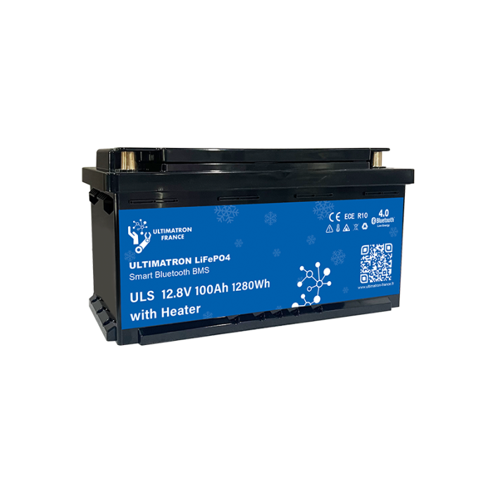 Ultimatron Batterie Lithium Sous Siège de 12.8V 100Ah LiFePO4 Smart BMS Avec Bluetooth Chauffage - Image 4