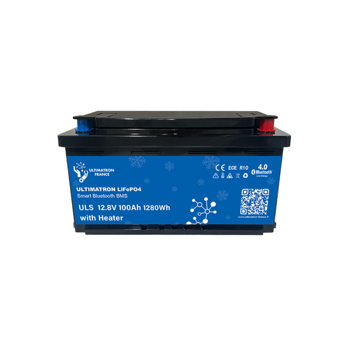 Ultimatron Batterie Lithium Sous Siège de 12.8V 100Ah LiFePO4 Smart BMS Avec Bluetooth Chauffage - Image 6