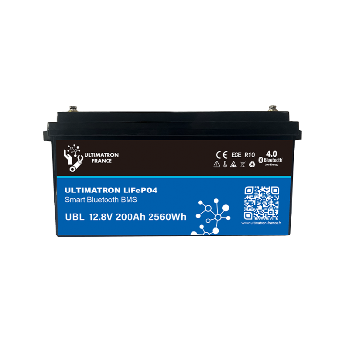 Ultimatron-Batterie-Lithium-12.8V-200Ah-LiFePO4-Smart-BMS-Bluetooth-UBL-12-200-PRO-9 Ultimatron Lithium Battery 12.8V 200Ah PRO 2560Wh LiFePO4 Smart BMS With Bluetooth - Image 5