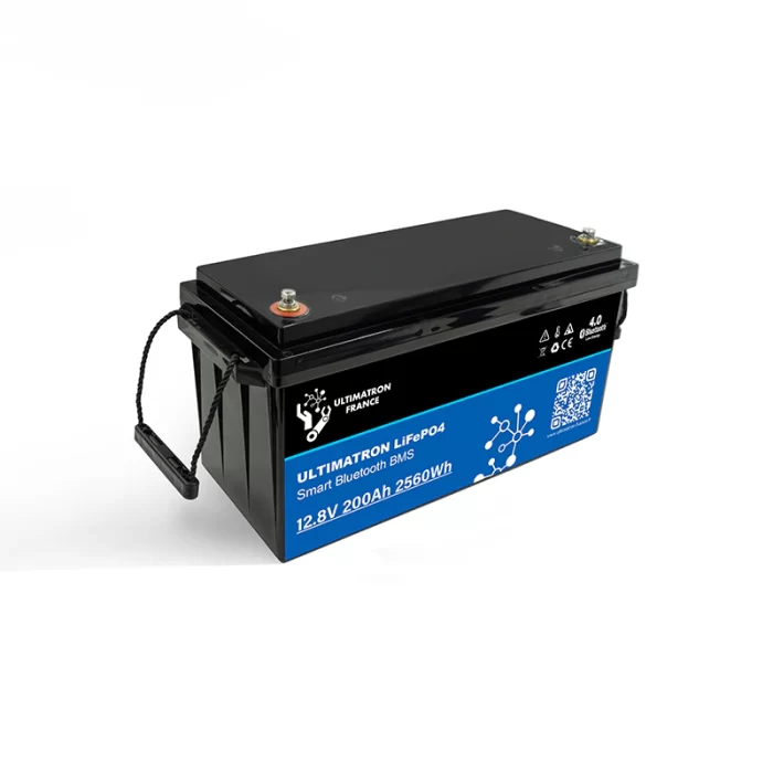 Ultimatron-Batterie-Lithium-12.8V-200Ah-PRO-2560Wh-LiFePO4-Smart-BMS-Avec-Bluetooth-UBL-12-200-PRO-Ultimatron-france-1 Ultimatron Lithium Battery 12.8V 200Ah PRO 2560Wh LiFePO4 Smart BMS With Bluetooth - Image 1