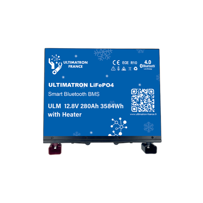 Batterie Lithium 200Ah 12V LiFePO4 sous le siège-Bluetooth-BMS -Heater-Ultimatron - Image 2