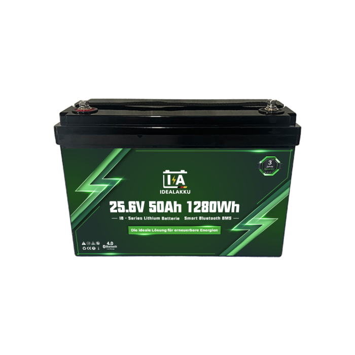 IB-24-50-7 Batterie Lithium 25.6V 50Ah LiFePO4 Smart - Image 9