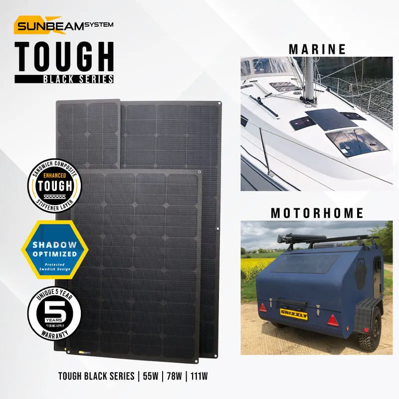 sunbeam-solar-panel-tough-black-121w-optimized-iq-7-20250709 Tough Black 121W Optimized IQ - Image 1