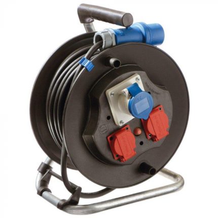 CEE Camping Cable Reel Weingärtner Kabel, with 25 m cable