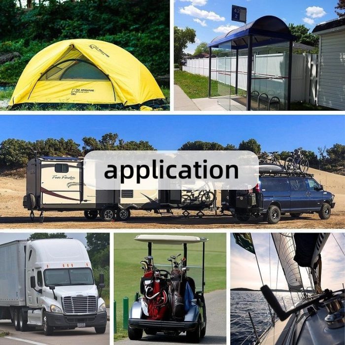 CPC3 200W CPC semi-flexible solar panel - Image 4