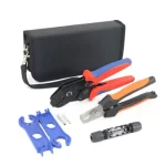 Crimping pliers set for MC4 connectors on solar cables 2.5mm² / 4mm² / 6mm²