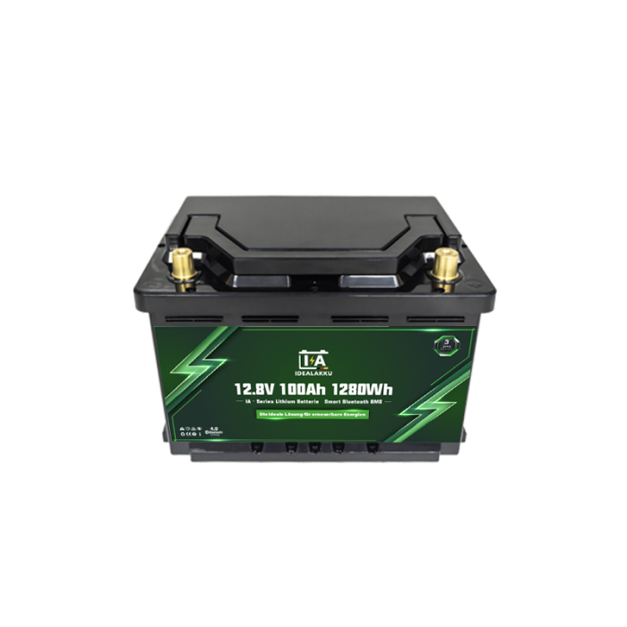 Idealakku IA SERIES Lithium Batterie LiFePO4 12V 100Ah LN3 Smart BMS mit Bluetooth - Image 3