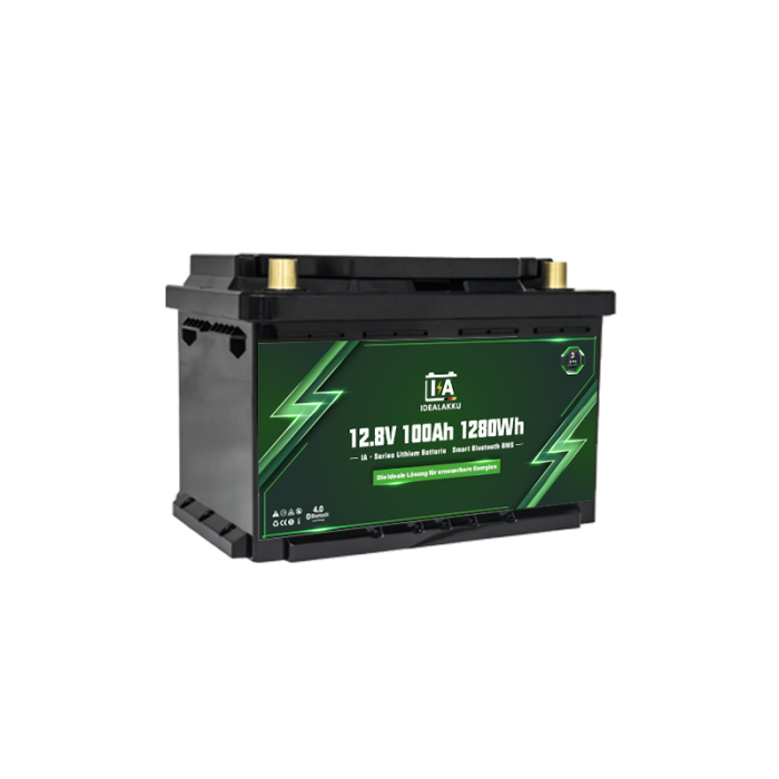 Idealakku IA SERIES Lithium Batterie LiFePO4 12V 100Ah LN3 Smart BMS mit Bluetooth - Image 5