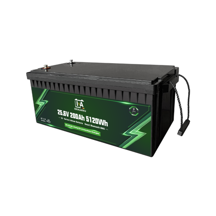 Lithium Battery 25.6V 200Ah 5120Wh LiFePO4 Smart BMS With Bluetooth - Image 5