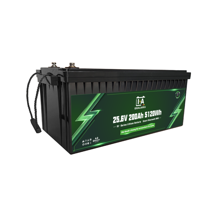 Lithium Battery 25.6V 200Ah 5120Wh LiFePO4 Smart BMS With Bluetooth - Image 7