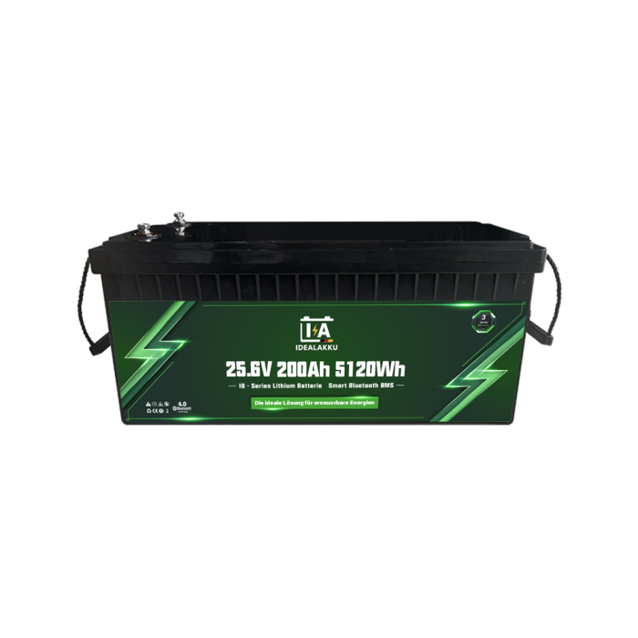 Lithium Battery 25.6V 200Ah 5120Wh LiFePO4 Smart BMS With Bluetooth - Image 9