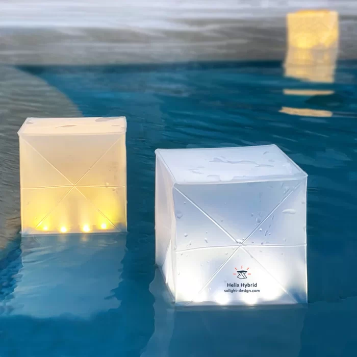 Helix Hybrid – Warm and Bright – Collapsible Solar Light - Image 4