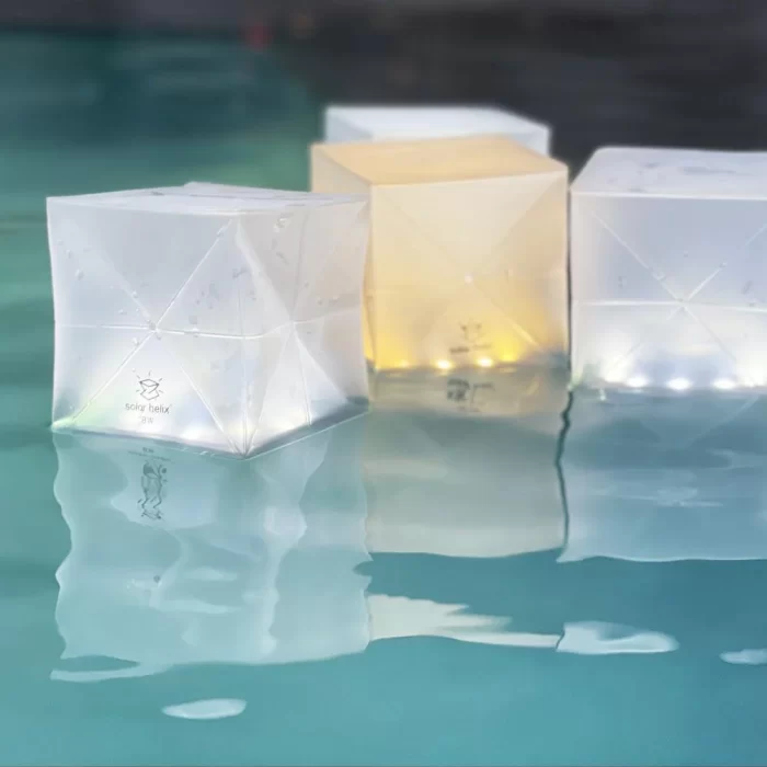 Helix Hybrid – Warm and Bright – Collapsible Solar Light - Image 1