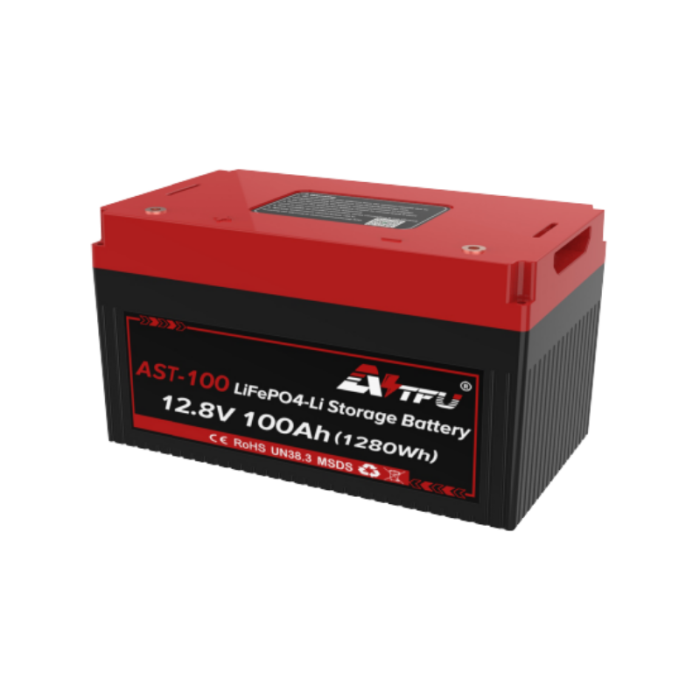 AST-100 12.8V 100AH Lithium Battery - Image 1