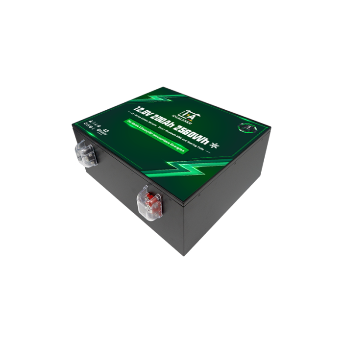 Idealakku IA SERIES Lithium Battery LiFePO4 12V 200Ah Smart BMS with Bluetooth Motorhome Underseat Battery with Heating - Image 4